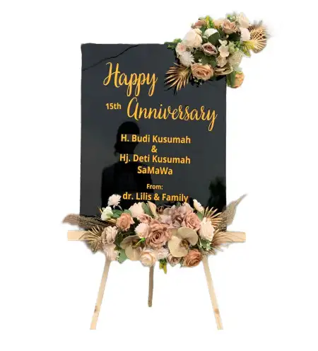 Papan Bunga Akrilik Tempaling