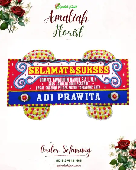 Papan Bunga Ucapan Selamat Tempaling