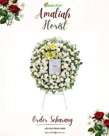 Krans Bunga Duka Tempaling